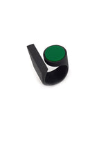 Carica l&#39;immagine nel visualizzatore di Gallery, anello-ioio-verde-nylon-3d-plexiglas

