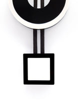 Carica l&#39;immagine nel visualizzatore di Gallery, collana-ring-nero-plexiglas
